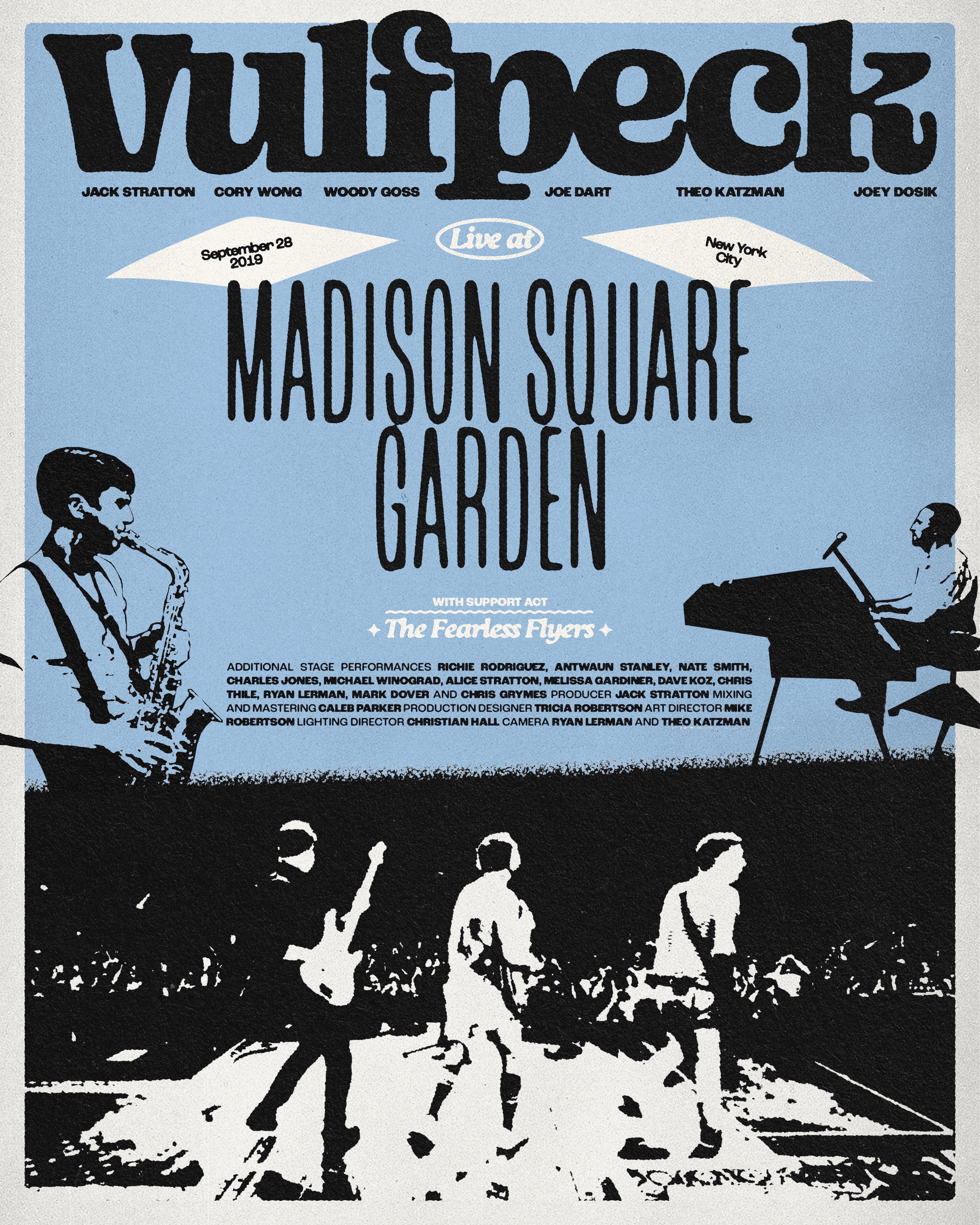 Vulfpeck 2026 concert poster